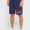 Pantaloni scurți cu logo Ralph Lauren pentru bărbați bleumarin Pantaloni scurți cu logo Ralph Lauren pentru bărbați bleumarin