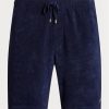 Pantaloni scurți cu șnur Ralph Lauren Terry pentru bărbați bleumarin Pantaloni scurți cu șnur Ralph Lauren Terry pentru bărbați bleumarin
