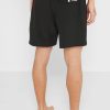 Pantaloni scurți de baie Ralph Lauren negri cu șnur pentru bărbați