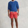 Pantaloni scurți de baie Ralph Lauren Traveller portocalii pentru bărbați Pantaloni scurți de baie Ralph Lauren Traveller portocalii pentru bărbați