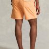 Pantaloni scurți de baie Ralph Lauren Traveller portocalii pentru bărbați Pantaloni scurți de baie Ralph Lauren Traveller portocalii pentru bărbați
