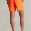 Pantaloni scurți de baie Ralph Lauren Traveller portocalii pentru bărbați
