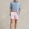 Pantaloni scurți de baie Ralph Lauren Traveller roz pentru bărbați
