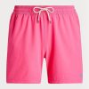 Pantaloni scurți de baie Ralph Lauren Traveller roz pentru bărbați Pantaloni scurți de baie Ralph Lauren Traveller roz pentru bărbați