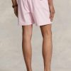Pantaloni scurți de baie Ralph Lauren Traveller roz pentru bărbați