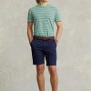 Pantaloni scurți din twill elastic pentru bărbați, Ralph Lauren, cu croială Pantaloni scurți din twill elastic pentru bărbați, Ralph Lauren, cu croială