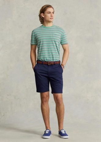 Pantaloni scurți din twill elastic pentru bărbați, Ralph Lauren, cu croială