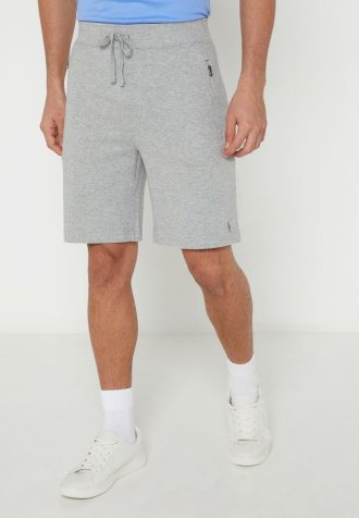 Pantaloni scurți gri Ralph Lauren Essential pentru bărbați Pantaloni scurți gri Ralph Lauren Essential pentru bărbați