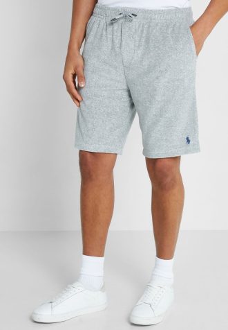 Pantaloni scurți gri Ralph Lauren Essential pentru bărbați Pantaloni scurți gri Ralph Lauren Essential pentru bărbați