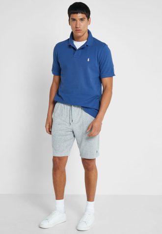 Pantaloni scurți gri Ralph Lauren Essential pentru bărbați Pantaloni scurți gri Ralph Lauren Essential pentru bărbați