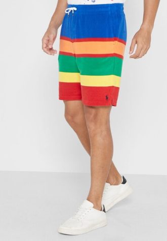 Pantaloni scurți multicolori pentru bărbați Ralph Lauren Color Block