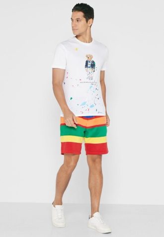 Pantaloni scurți multicolori pentru bărbați Ralph Lauren Color Block