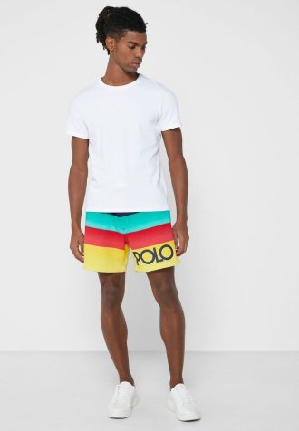 Pantaloni scurți multicolori pentru bărbați Ralph Lauren Color Block