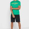 Pantaloni scurți negri Ralph Lauren Essential pentru bărbați Pantaloni scurți negri Ralph Lauren Essential pentru bărbați