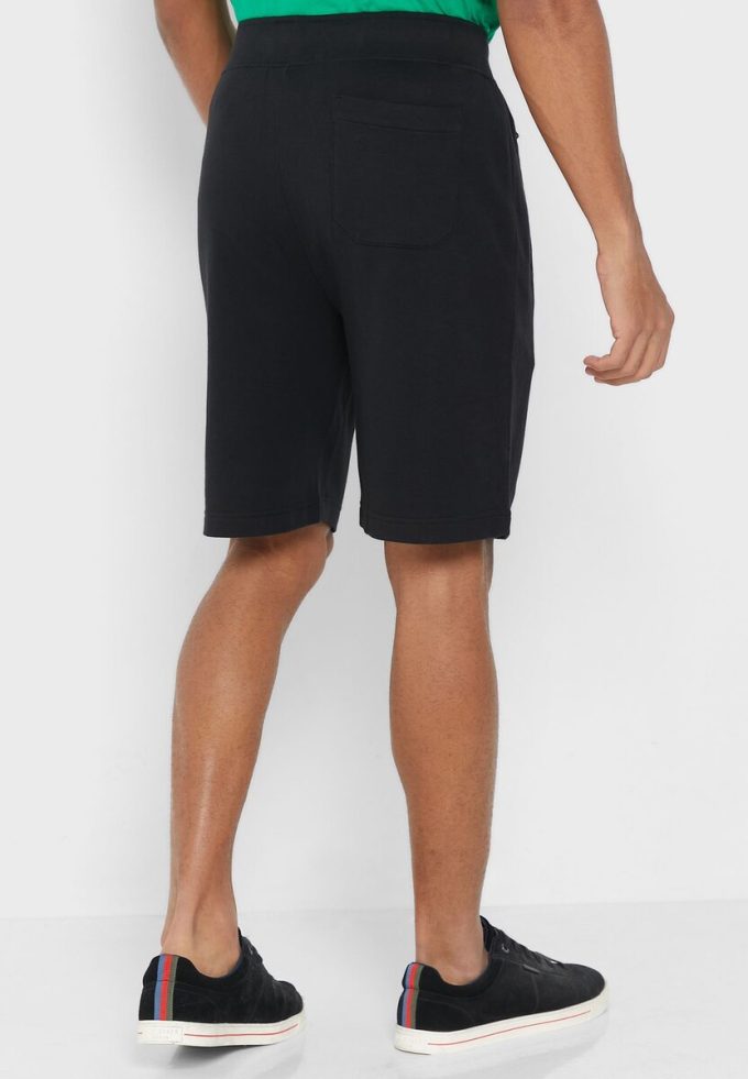 Pantaloni scurți negri Ralph Lauren Essential pentru bărbați Pantaloni scurți negri Ralph Lauren Essential pentru bărbați