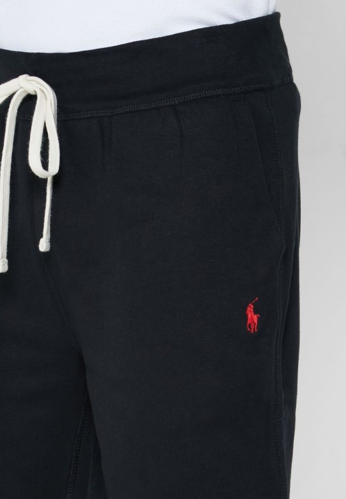 Pantaloni scurți negri Ralph Lauren Essential pentru bărbați Pantaloni scurți negri Ralph Lauren Essential pentru bărbați