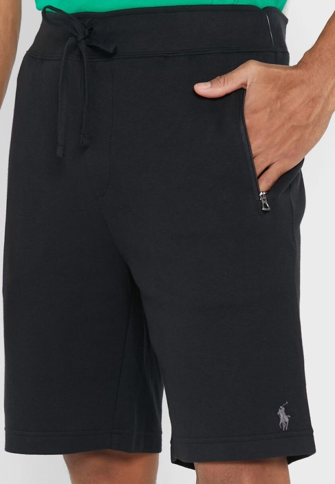Pantaloni scurți negri Ralph Lauren Essential pentru bărbați Pantaloni scurți negri Ralph Lauren Essential pentru bărbați