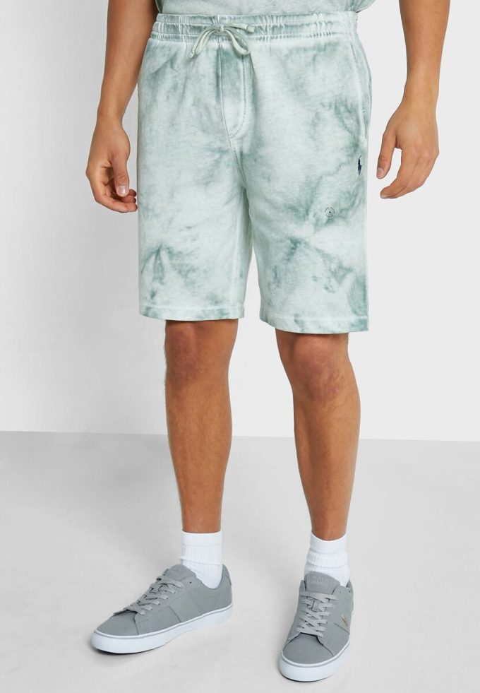 Pantaloni scurți verzi cu imprimeu Ralph Lauren pentru bărbați Pantaloni scurți verzi cu imprimeu Ralph Lauren pentru bărbați