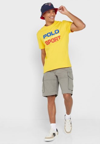 Pantaloni scurți verzi Ralph Lauren Essential pentru bărbați