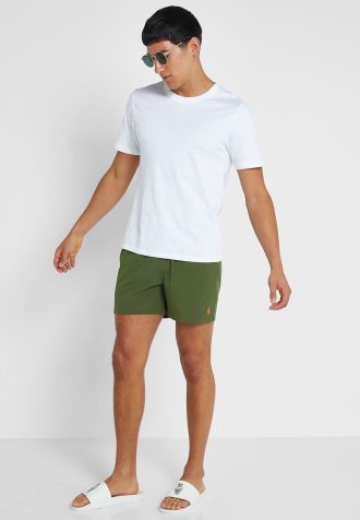 Pantaloni scurți verzi Ralph Lauren Essential pentru bărbați