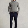 Pantaloni slim din twill de lână Ralph Lauren pentru bărbați Pantaloni slim din twill de lână Ralph Lauren pentru bărbați