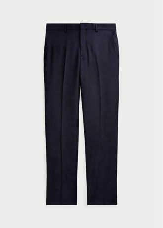 Pantaloni slim din twill de lână Ralph Lauren pentru bărbați Pantaloni slim din twill de lână Ralph Lauren pentru bărbați