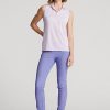 Pantaloni slim stretch Ralph Lauren de damă albaștri Pantaloni slim stretch Ralph Lauren de damă albaștri