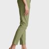 Pantaloni tăiați drepti Ralph Lauren de damă verzi