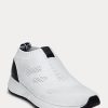 Pantofi albi Ralph Lauren Kacie pentru damă Pantofi albi Ralph Lauren Kacie pentru damă