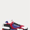 Pantofi albi Ralph Lauren PS200 pentru bărbați