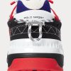 Pantofi albi Ralph Lauren PS200 pentru bărbați