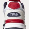Pantofi albi Ralph Lauren Trackster 200 pentru bărbați Pantofi albi Ralph Lauren Trackster 200 pentru bărbați