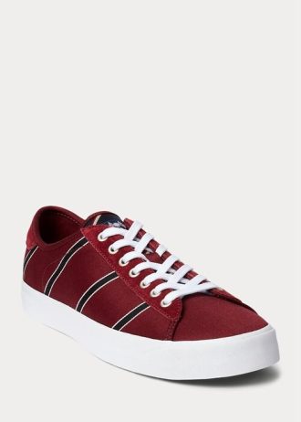 Pantofi bărbați din bumbac și lână în dungi Ralph Lauren Nelson pentru bărbați