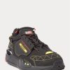 Pantofi bărbați negri/galbeni Ralph Lauren PS200 Pantofi bărbați negri/galbeni Ralph Lauren PS200