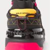 Pantofi bărbați negri/galbeni Ralph Lauren PS200 Pantofi bărbați negri/galbeni Ralph Lauren PS200