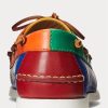 Pantofi casual din piele color-blocate Ralph Lauren Merton pentru bărbați multicolori Pantofi casual din piele color-blocate Ralph Lauren Merton pentru bărbați multicolori