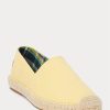 Pantofi casual din pânză spălat Cevio Ralph Lauren galbeni pentru bărbați Pantofi casual din pânză spălat Cevio Ralph Lauren galbeni pentru bărbați
