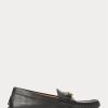 Pantofi casual Ralph Lauren Anders din piele pentru bărbați negri