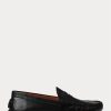 Pantofi casual Ralph Lauren Anders din piele pentru bărbați negri