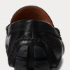 Pantofi casual Ralph Lauren Anders din piele pentru bărbați negri