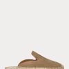 Papuci Ralph Lauren Cevio Suede Mule pentru bărbați kaki Papuci Ralph Lauren Cevio Suede Mule pentru bărbați kaki