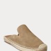 Papuci Ralph Lauren Cevio Suede Mule pentru bărbați kaki Papuci Ralph Lauren Cevio Suede Mule pentru bărbați kaki