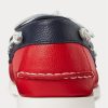 Pantofi casual Ralph Lauren Merton din piele în două tonuri pentru bărbați bleumarin/roșu Pantofi casual Ralph Lauren Merton din piele în două tonuri pentru bărbați bleumarin/roșu