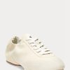Pantofi de damă bej Ralph Lauren The Suede Pony Balerina Pantofi de damă bej Ralph Lauren The Suede Pony Balerina