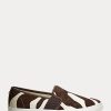 Pantofi de damă maro Ralph Lauren Jinny Haircalf Slip-On Pantofi de damă maro Ralph Lauren Jinny Haircalf Slip-On