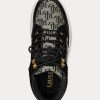 Pantofi de damă, negri/gri, Ralph Lauren Rylee, cu monogram, jacquard Pantofi de damă, negri/gri, Ralph Lauren Rylee, cu monogram, jacquard