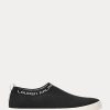 Pantofi de damă negri Ralph Lauren Jordyn Slip-On