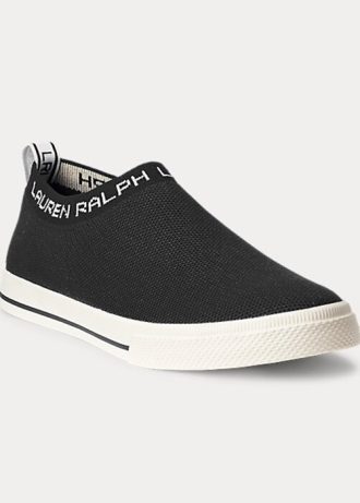Pantofi de damă negri Ralph Lauren Jordyn Slip-On Pantofi de damă negri Ralph Lauren Jordyn Slip-On