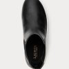 Pantofi de damă negri Ralph Lauren Rylee din piele lustruită Pantofi de damă negri Ralph Lauren Rylee din piele lustruită