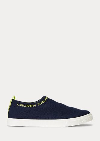 Pantofi de damă Ralph Lauren Jordyn cu slip-on bleumarin